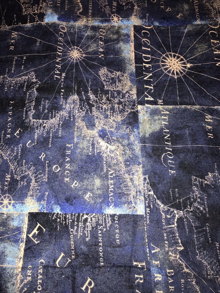 Stargazer Constellations Nautical Crib Quilt Comforter Reversible Handmade Soft