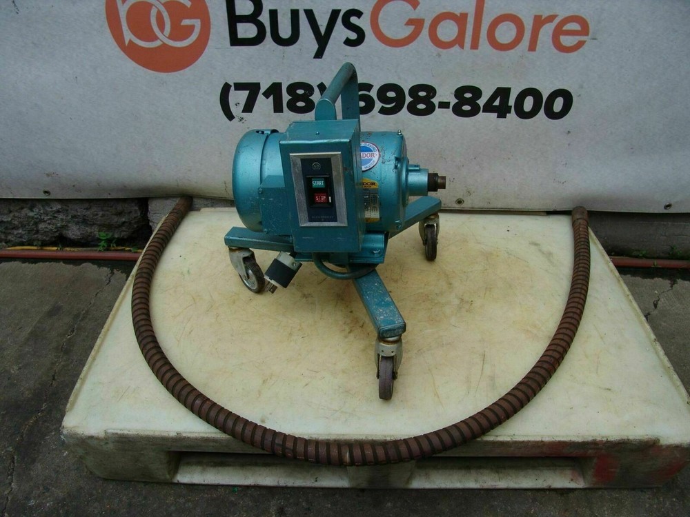 Baldor 5 HP Flexible Shaft Grinder Buffer Mint Condition  #2