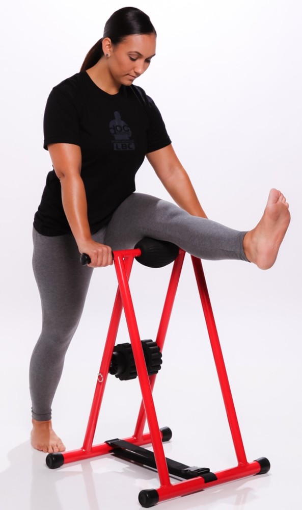 New Doc N Roll Deep Tissue Stand Up Foam Roller Massager 