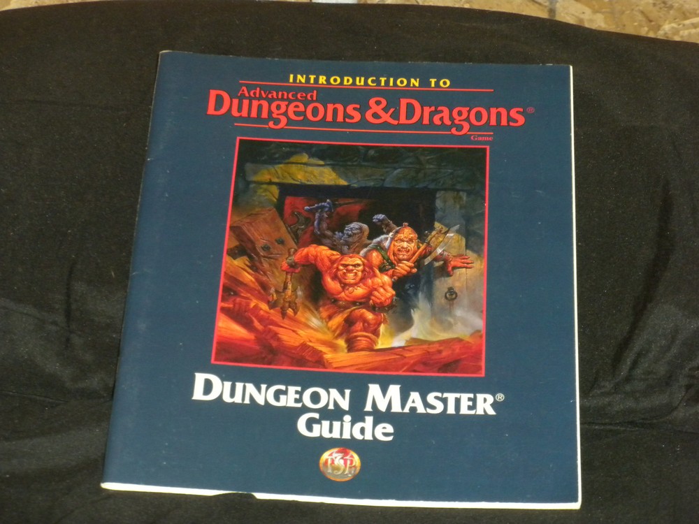 Advanced Dungeons & Dragons AD & D Introduction To Dungeon Masters Guide RPG