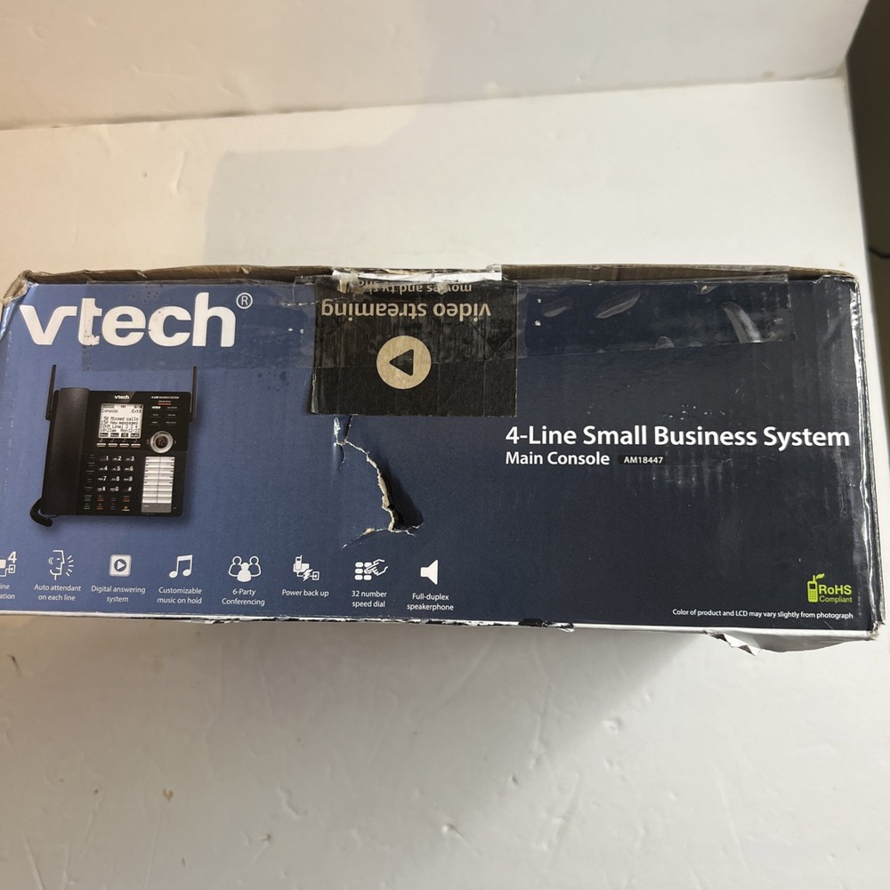 VTech AM18447 Business Office Phone System Main Console