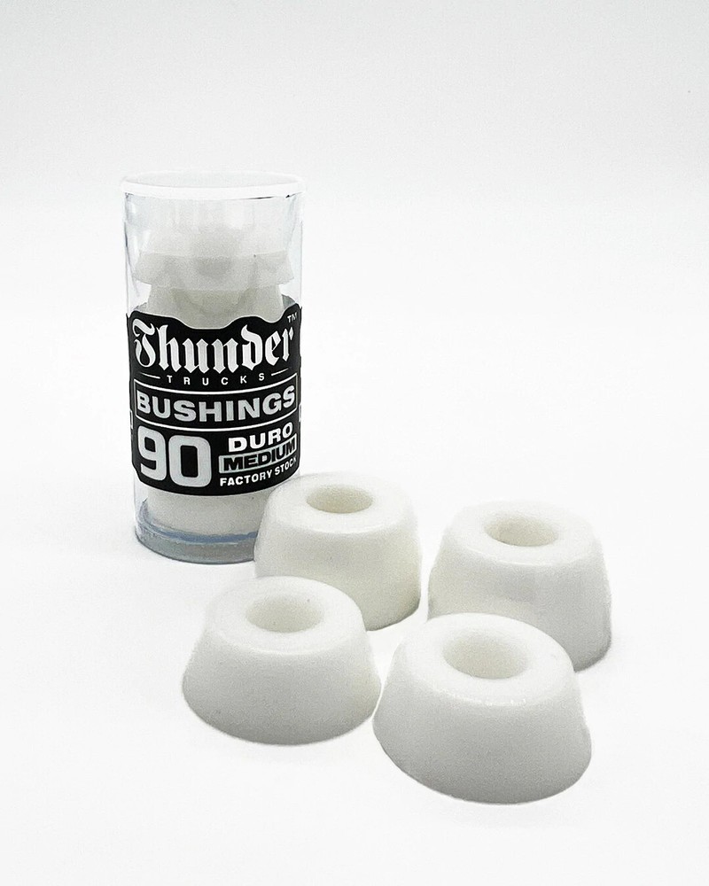 Thunder Trucks Skateboard Bushings Premium 90A Medium White