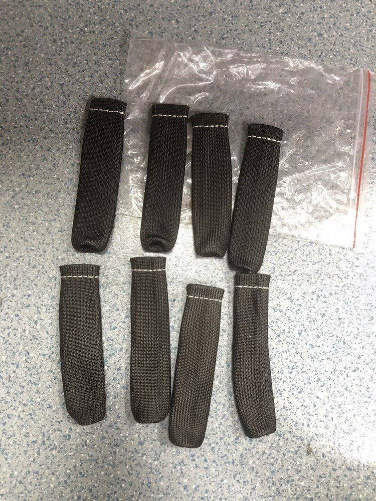8x Spark Plug Wire Boot Heat Shield Protector Insulator Fire Sleeve Protect Boot