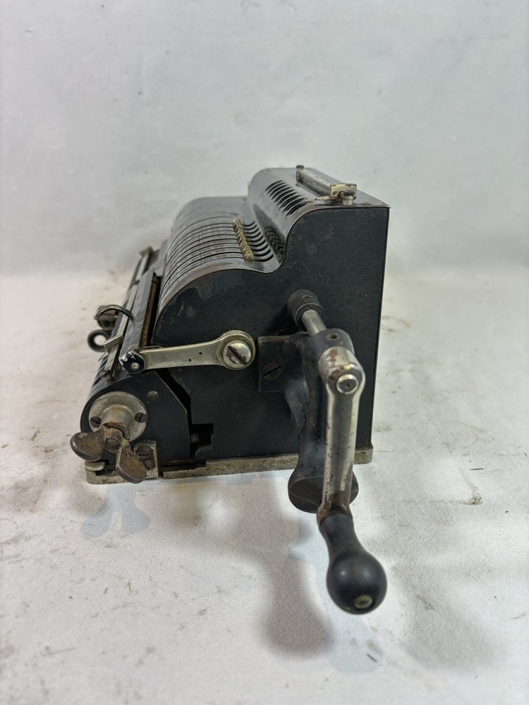 Triumphator Patent Vintage Calculator Machine