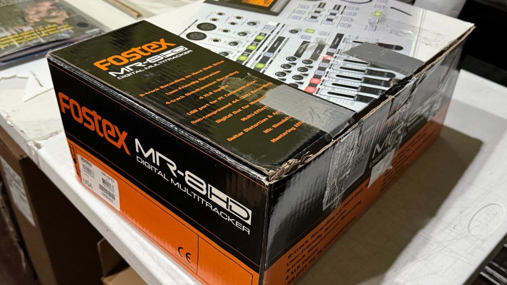 Fostex MR-8HD Digital Multitrack Recorder MR8HD - TESTED-