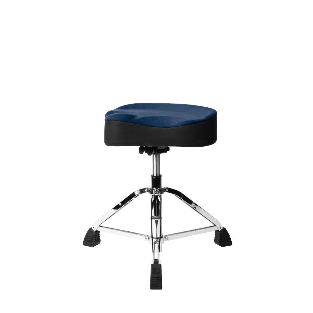Gator Air Glide Drum Throne Saddle Seat, Blue