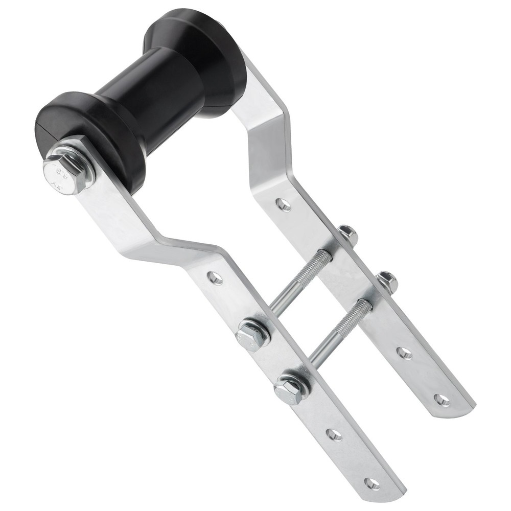 Updated 5" Boat Trailer Rollers with Brackets Black Adjustable Keel Roller Ass.
