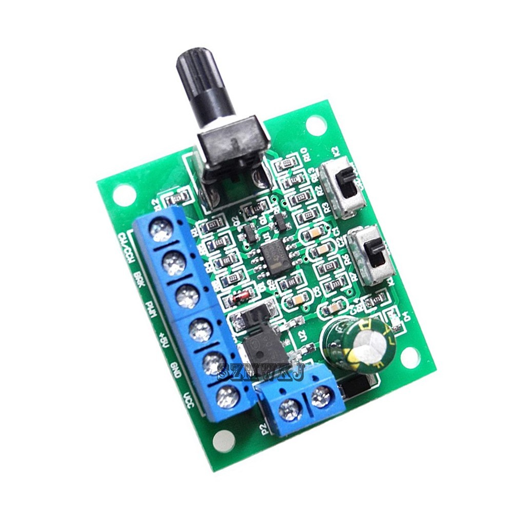 2X BLDC Brushless DC Motor Speed Controller Adjustable DC12V/24V Speed Regulator