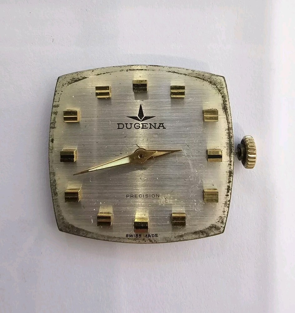 Dugena Precision Manual Wind Movement Caliber 423 RUNS