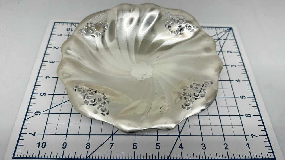 HKE Silveplated 8” Candy Dish
