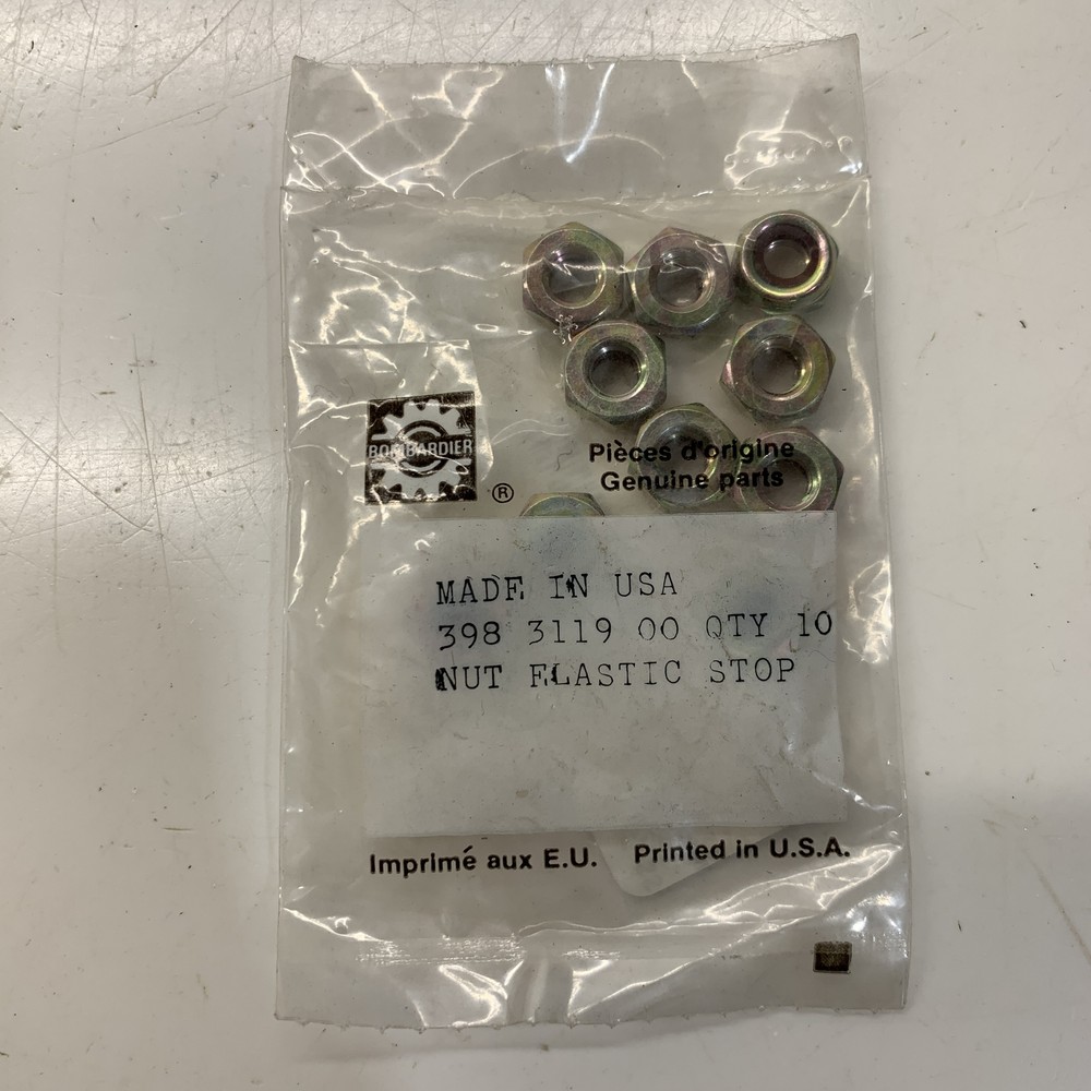 Nut Elastic Stop 1/4-20 - 10PK - ---- SKI-DOO N O S