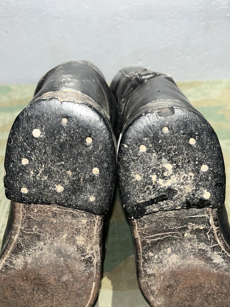 Size 7 WW2 German Original Uniform Combat Jack Boots Marching Boots