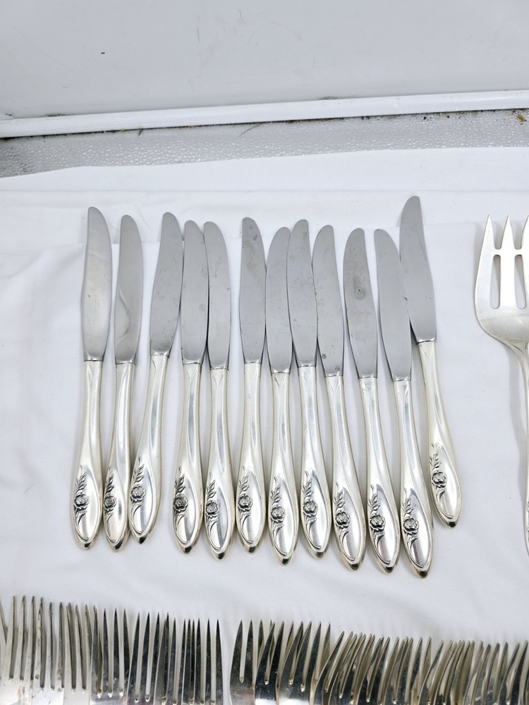 Towle Sterling Silver Flatware 2436g Without Knives BELOW MELT 60 pc
