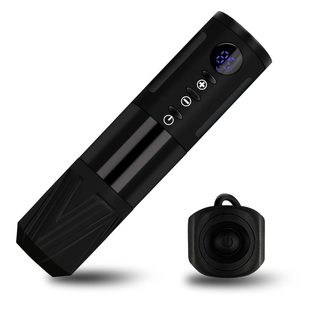 Wireless Tattoo Rotary Pen Brushless Machine Precise Control With Ring Switch