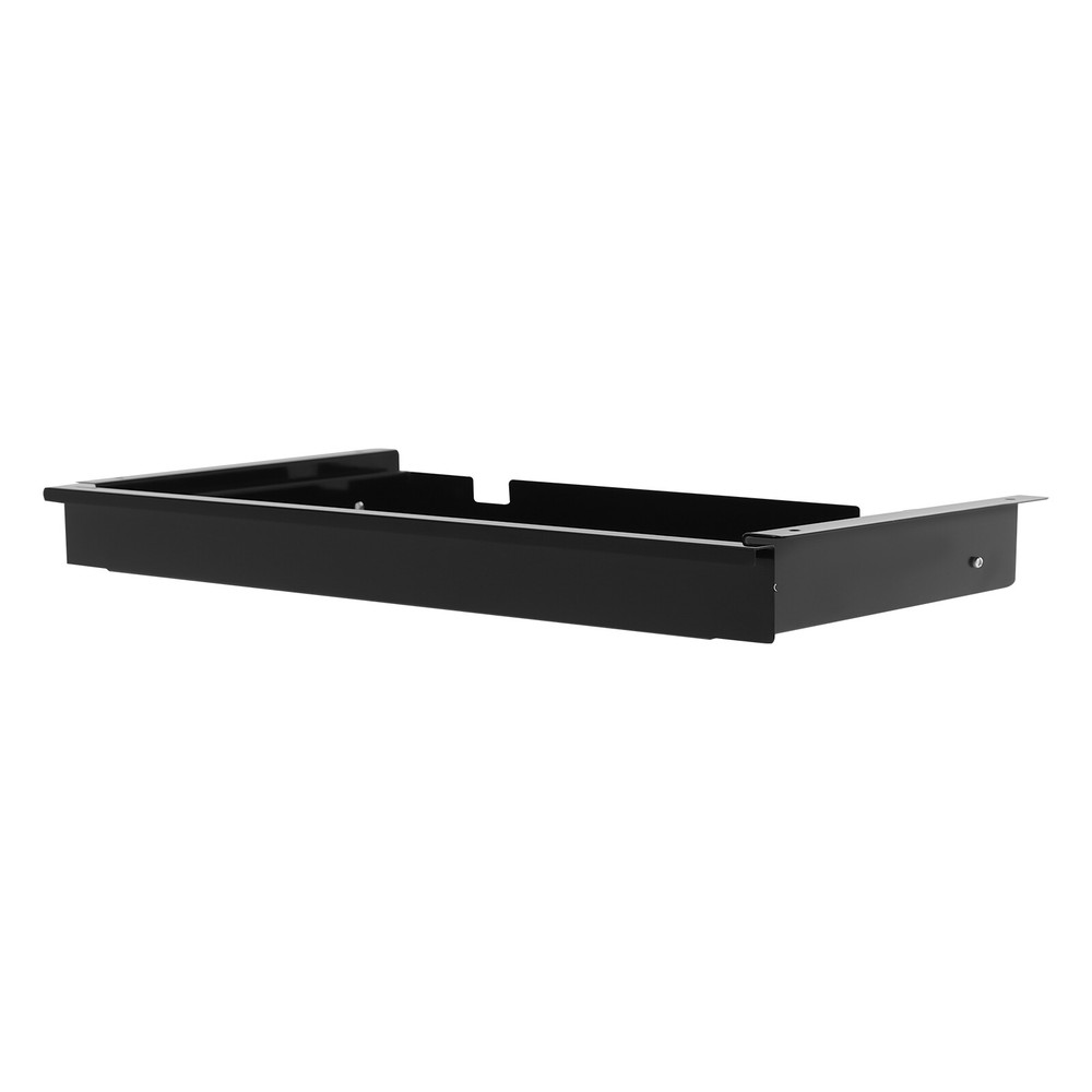 Under Desk Sliding Pull-Out Drawer Organizer for Efficient Workspace Storage