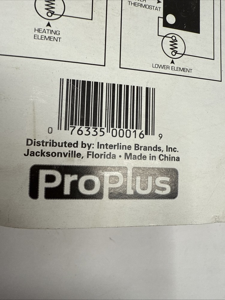 ProPlus 481555 Electric Water Heater Combination High Limit Thermostat NEW NOS