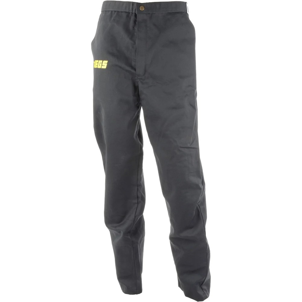 JEGS 6030 Black Single Layer Pants Small