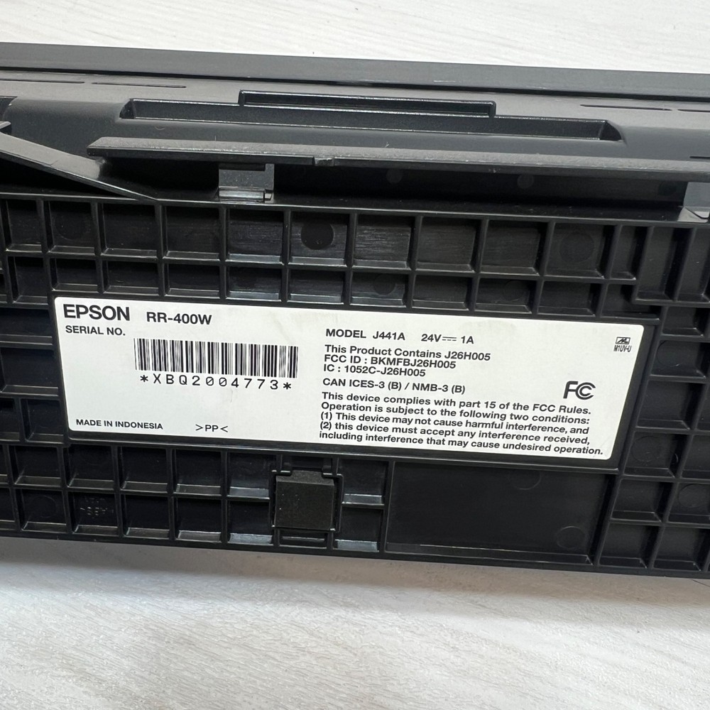 Epson RapidReceipt RR-400W Compact Wireless Desktop Receipt and Docs Scanner