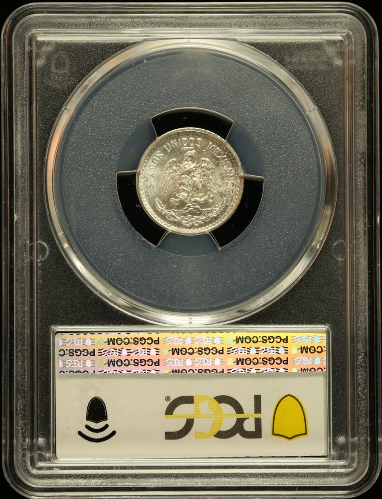 1914 M Mexico 10 Centavos PCGS MS 66