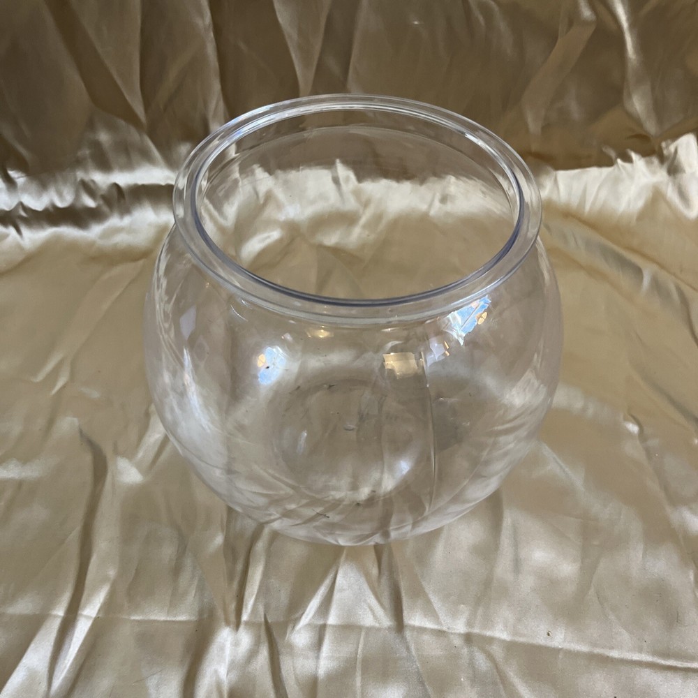 Plastic Fish Bowl, Fish Net, Non Toxic Fish Rocks