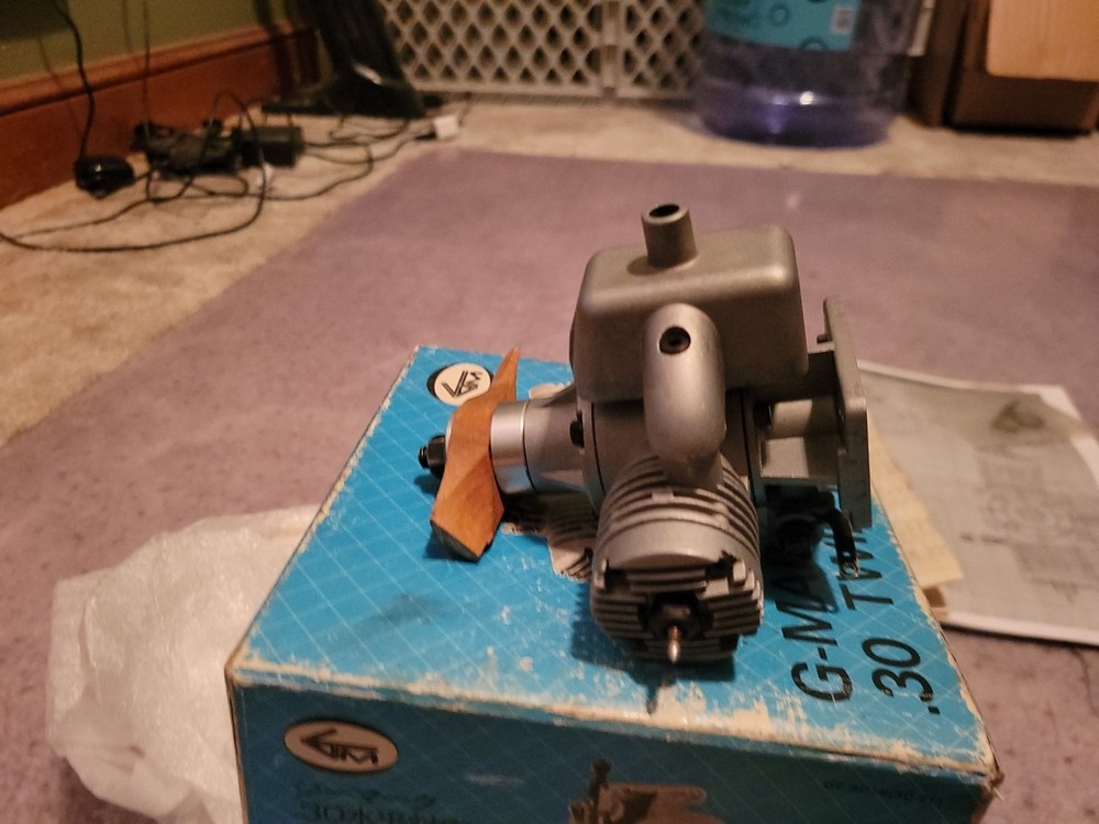 G Mark Twin Cylinder 30 Remote Control Model Airplane Engine