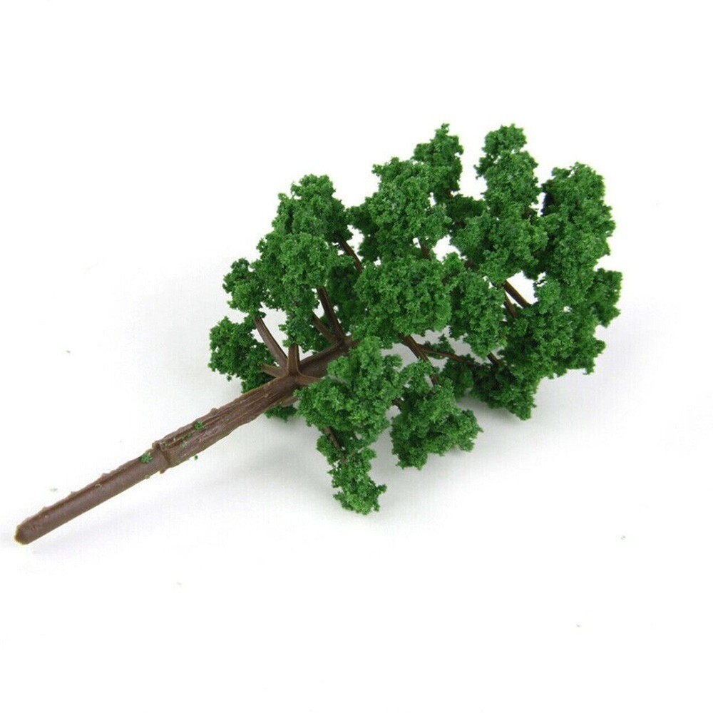 For N / OO Gauge Layouts Basic Scenery & Trees Model Trees 50mm? Trees 12pcs