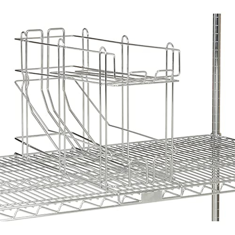 Front Loading Can Rack, 25"L X 8"W X 16"H