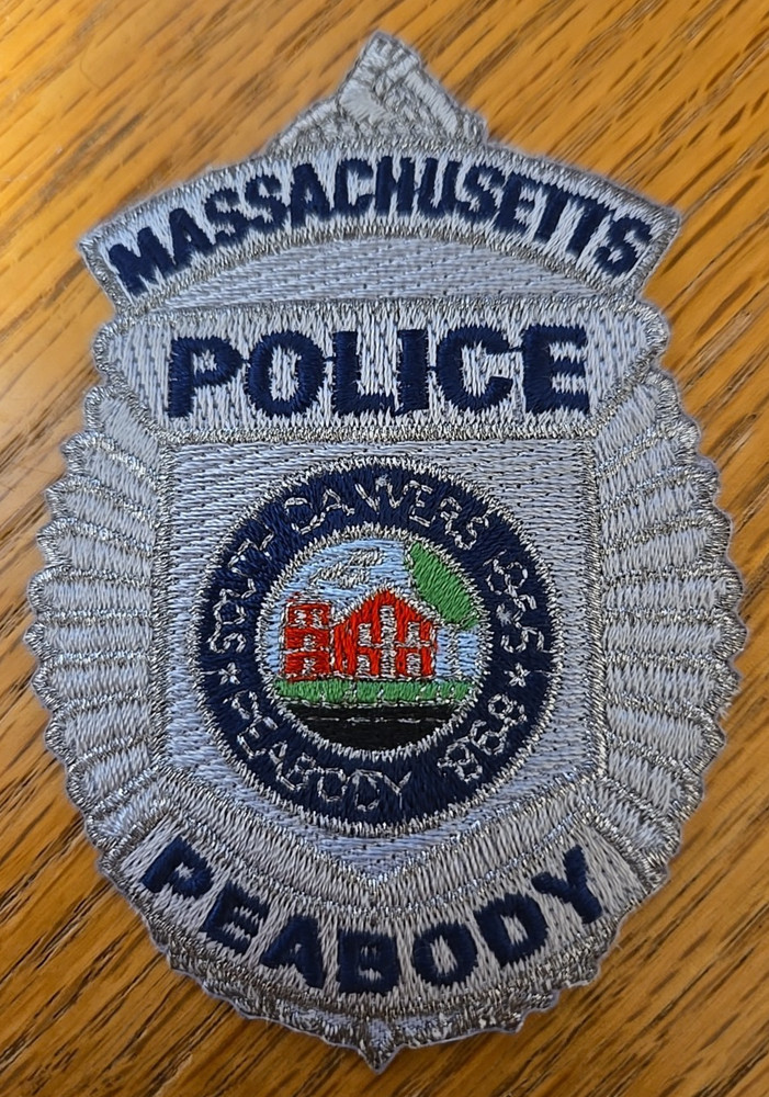 PEABODY MASSACHUSETTS small POLICE PATCH