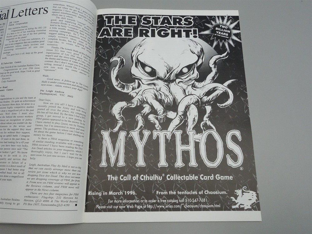 Australian Realms: Issue # 25