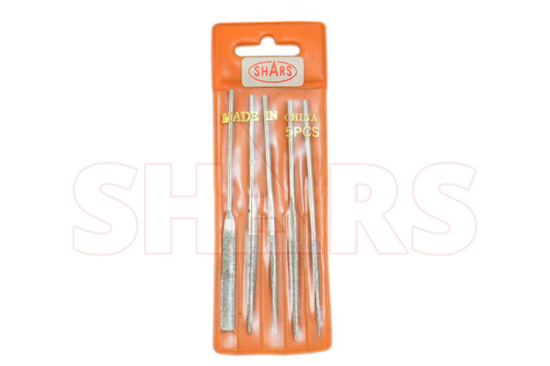Shars 4 x 1-5/8" Diamond Needle File Set Kit New !\