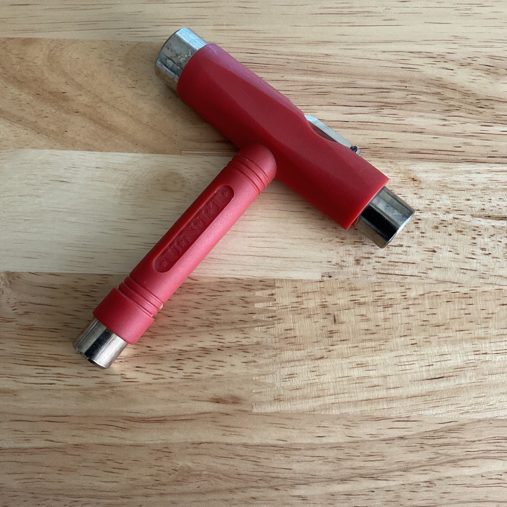 UNIT Multi-Functional All Purpose Skate Skateboard Tool - Red