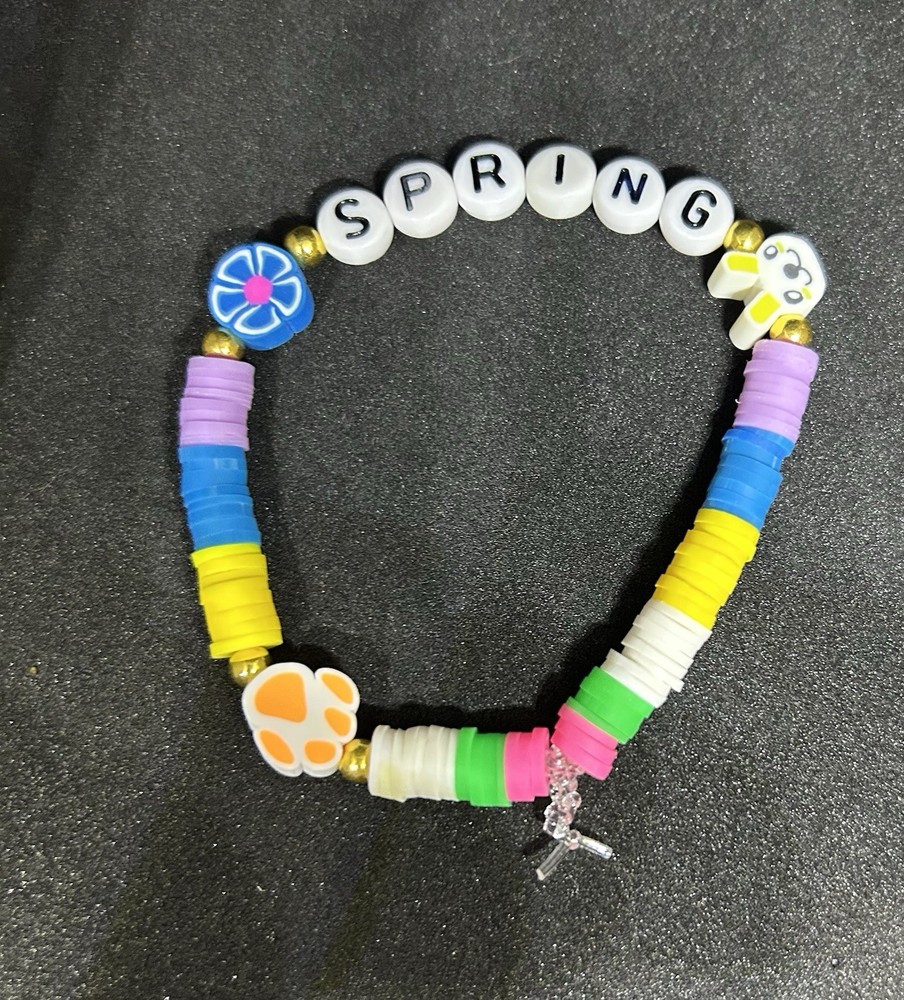 Spring (Happy Easter) Heishi Bracelet