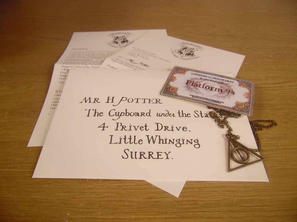 ✨Harry Potter Inspired Hogwarts  Acceptance letter.  Bundle.✨️