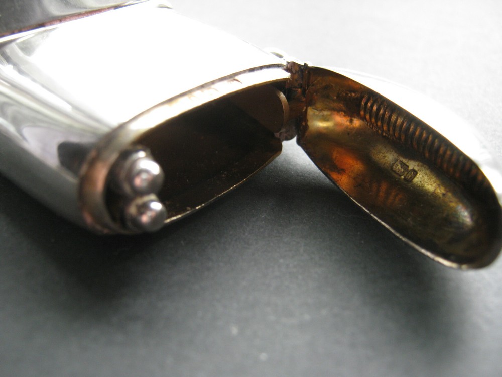 Birmingham 1890 silver combination Sovereign holder