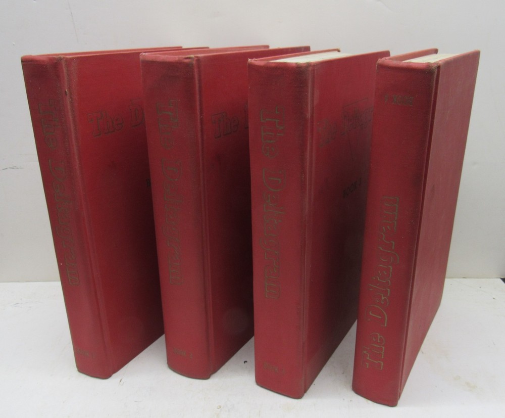 DELTA GRAM 4 VOLUME SET -  BOUND REPRINTS - COVERS 1932-1948