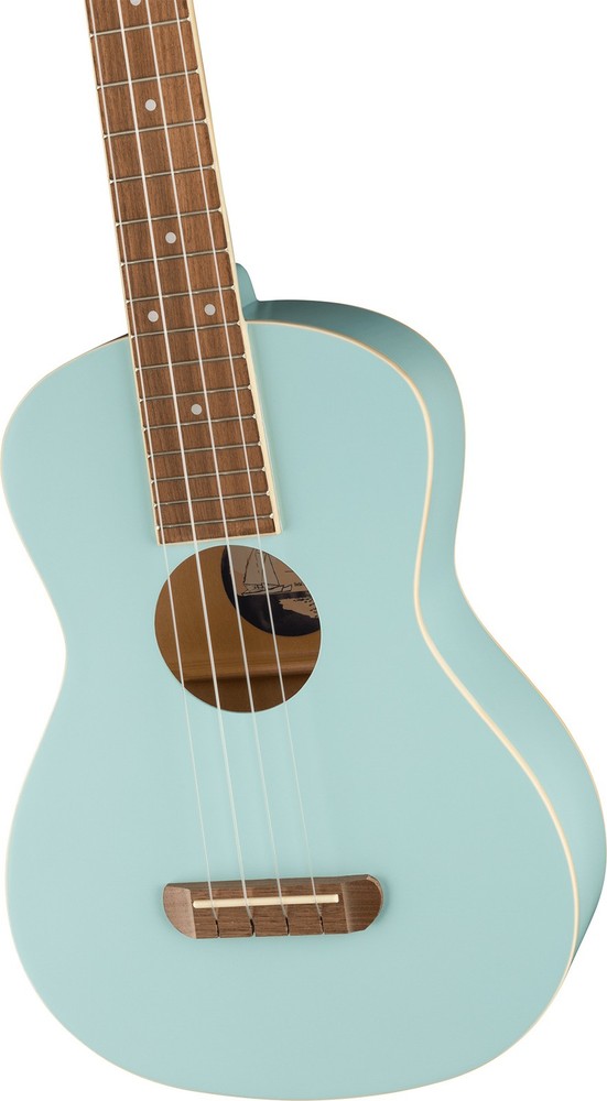 Fender Avalon Tenor Ukulele - Daphne Blue