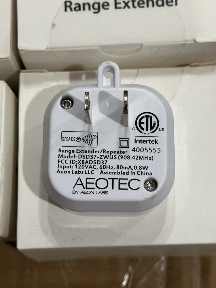 Aeotec Range Extender DSD37-ZWUS