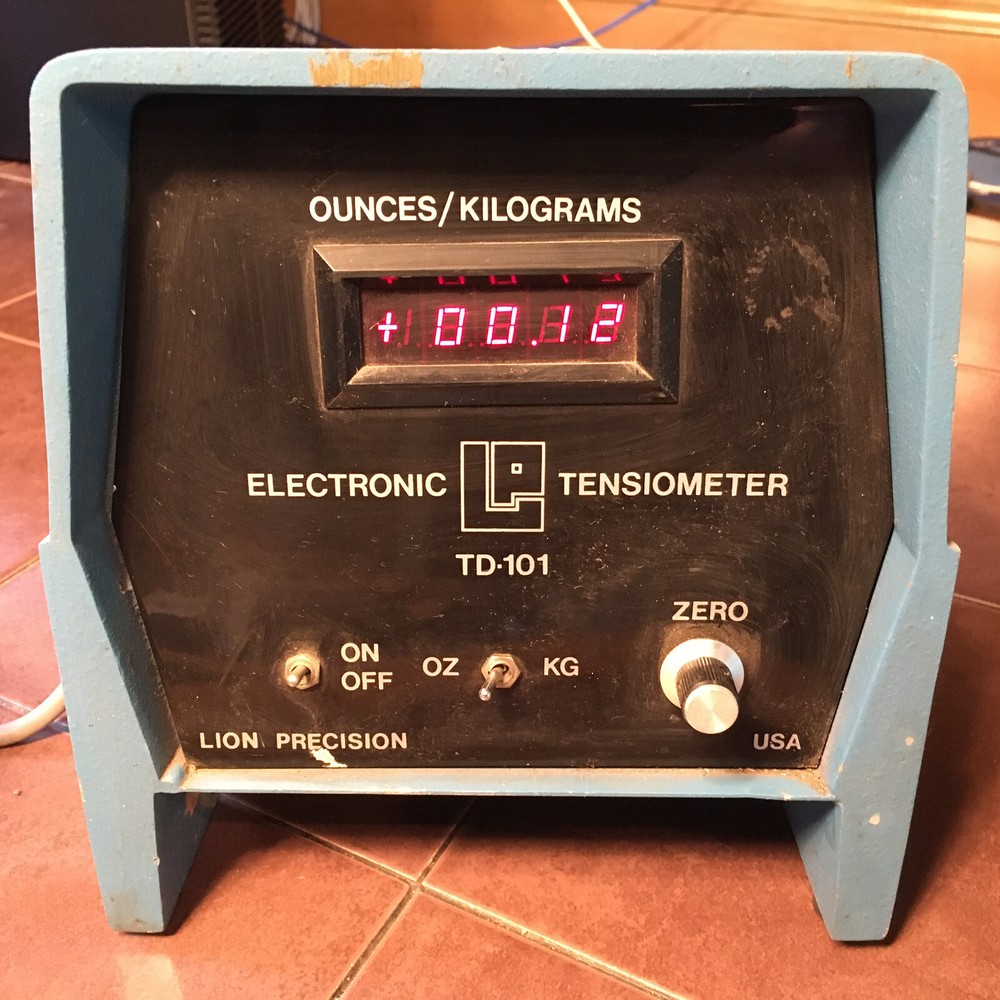 Lion Precision TD-101 Electronic Tensiometer