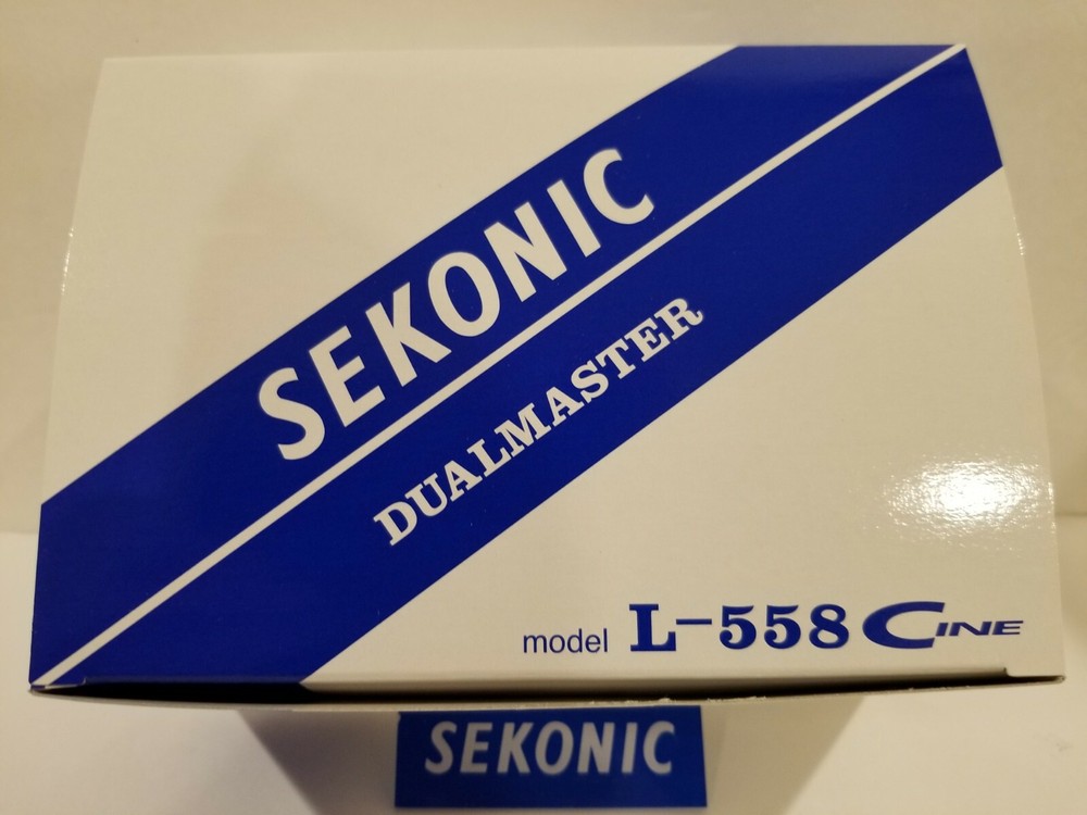 Sekonic 558 CINE meter *** EMPTY BOX ***