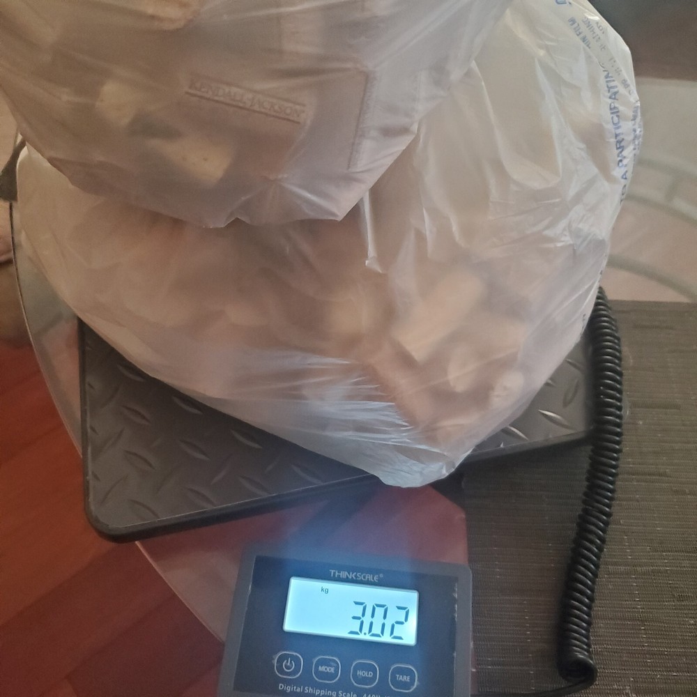 Wine and champagne corks 3lbs