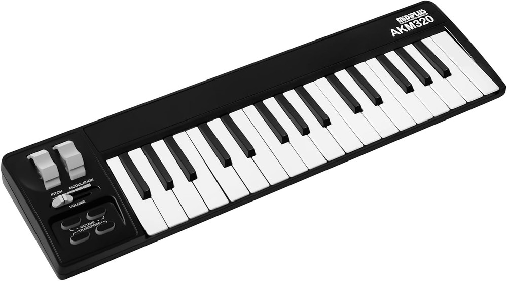Midi Keyboard Controller with Pitch & Mod Wheels