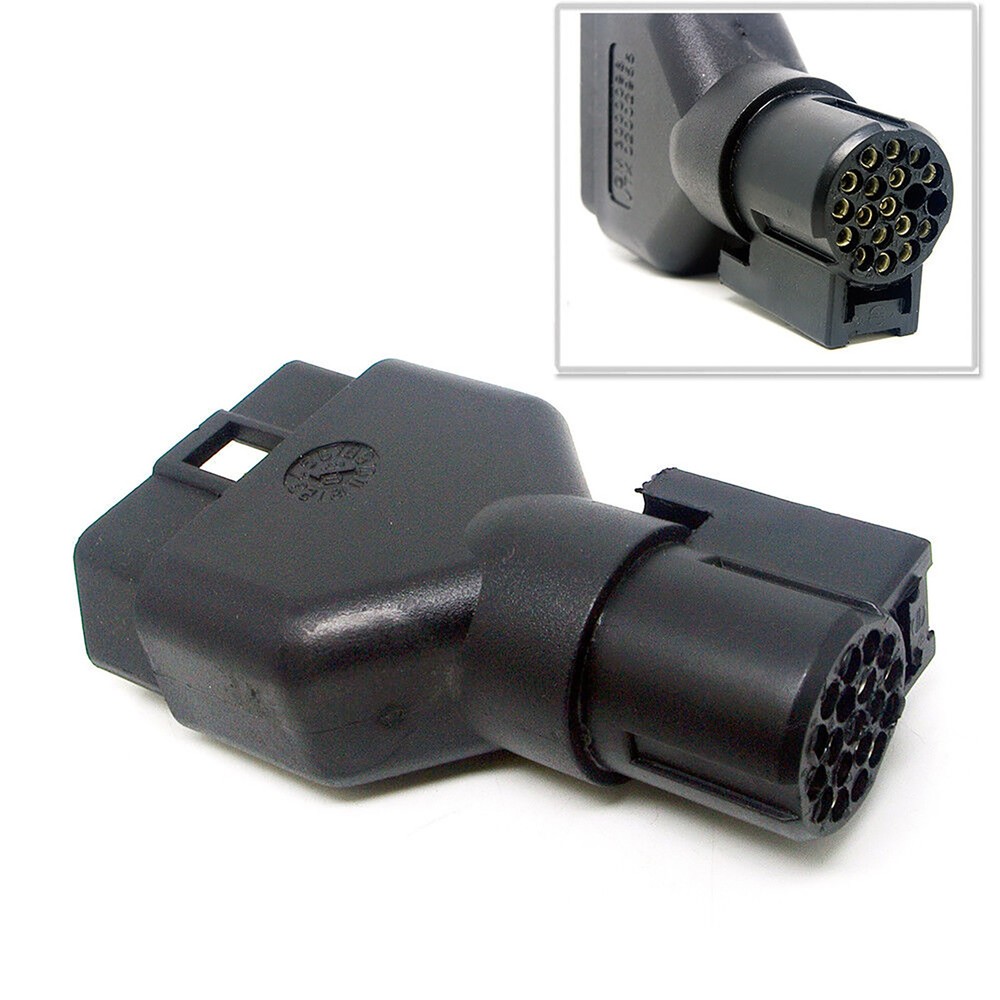 1Pcs 16Pin Scanner OBD2 Connector Adapter Replacement Kit For GM TECH2 Auto