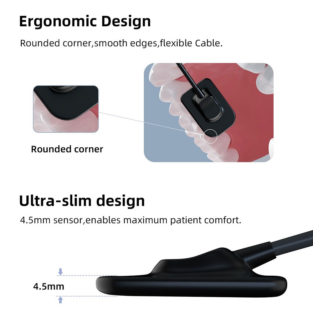 Mobile Dental X Unit System Ray Digital Machine High Frequency + Shield&Sensor