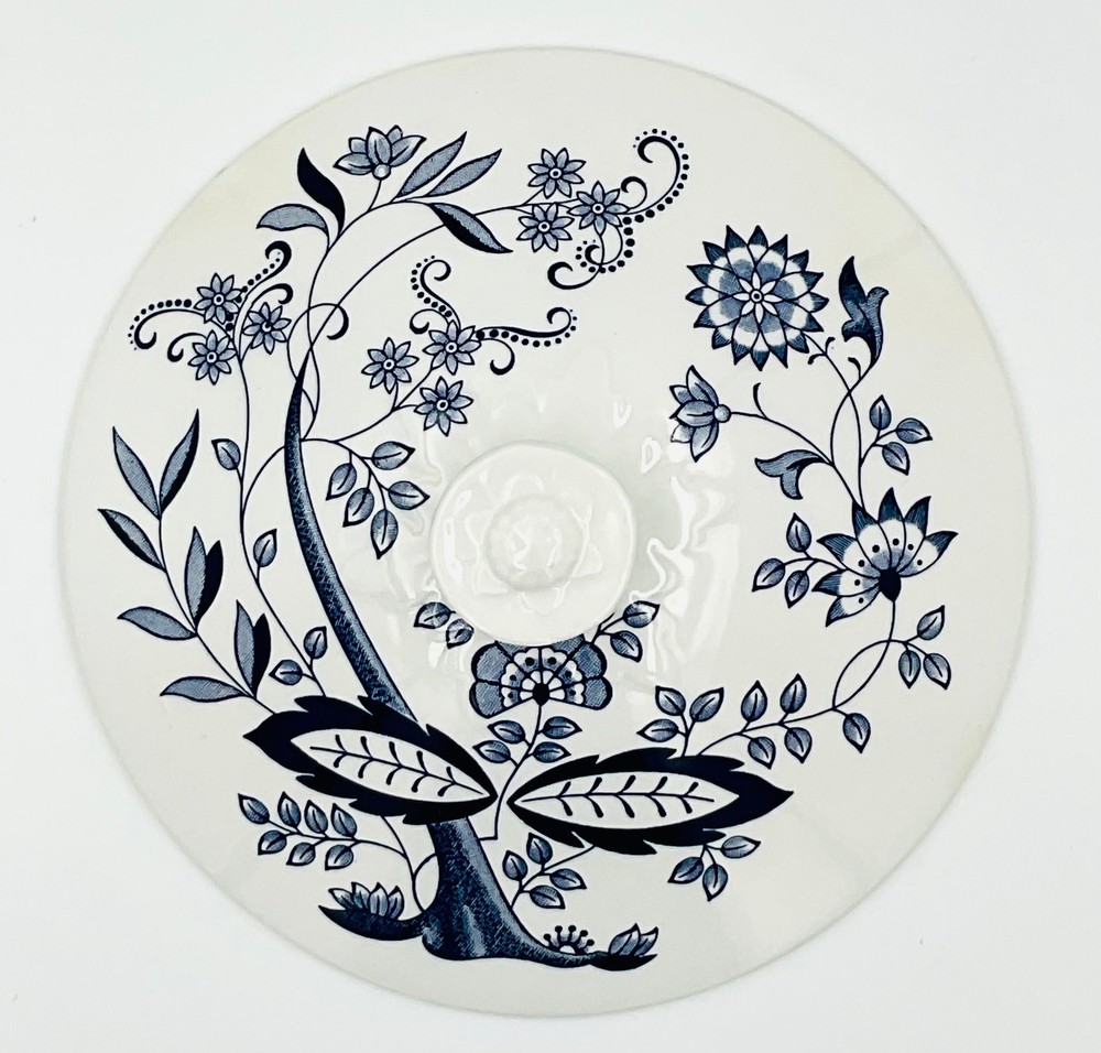 Enoch Blue Onion Dinnerware Lid - Replacement