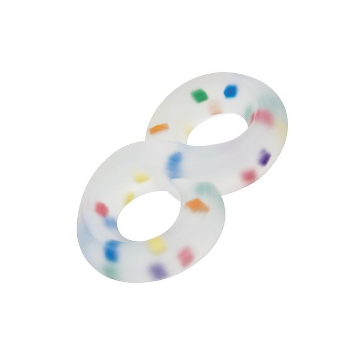 CalExotics Alpha Liquid Silicone Crazy 8 Party Ring