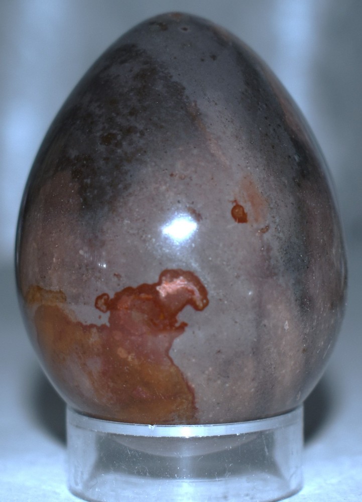 Polychrome Jasper Egg w/Stand 2.33"/154 Grams