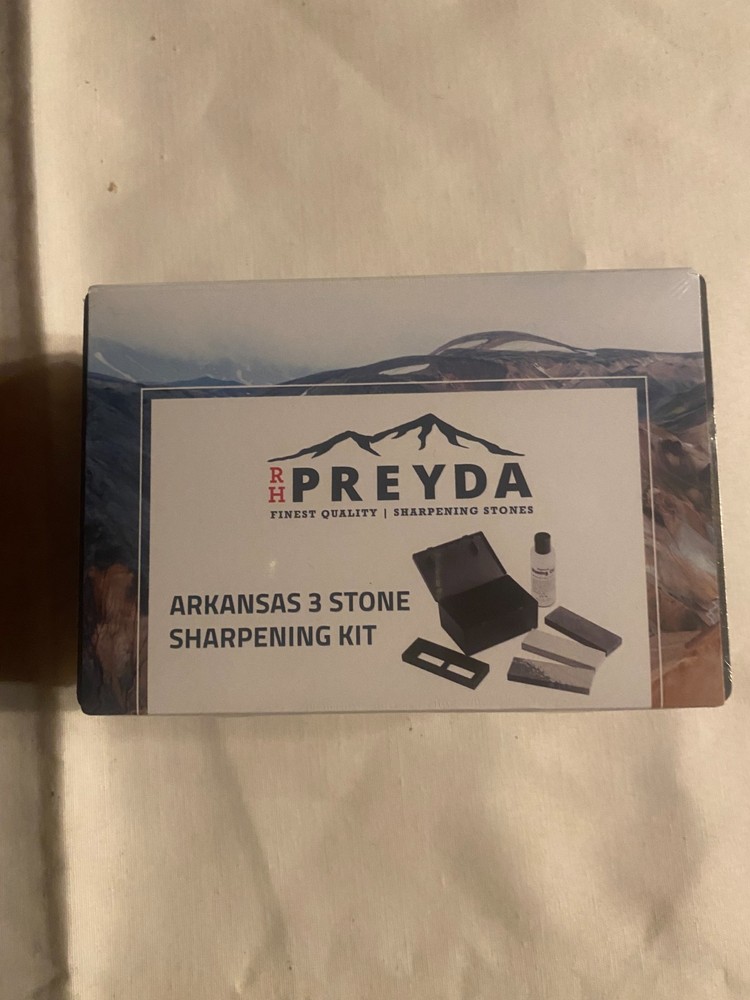 Arkansas 3 stone Sharpening Kit