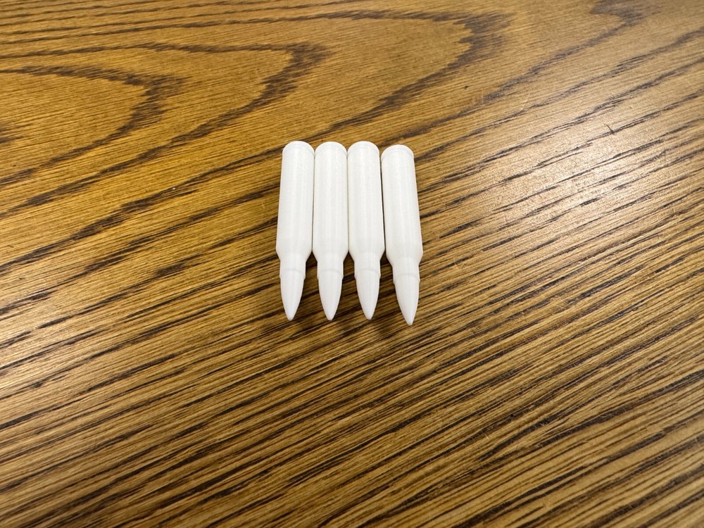 5.56 Snap Cap/Dummy Rounds 3D printed (4 Pack)