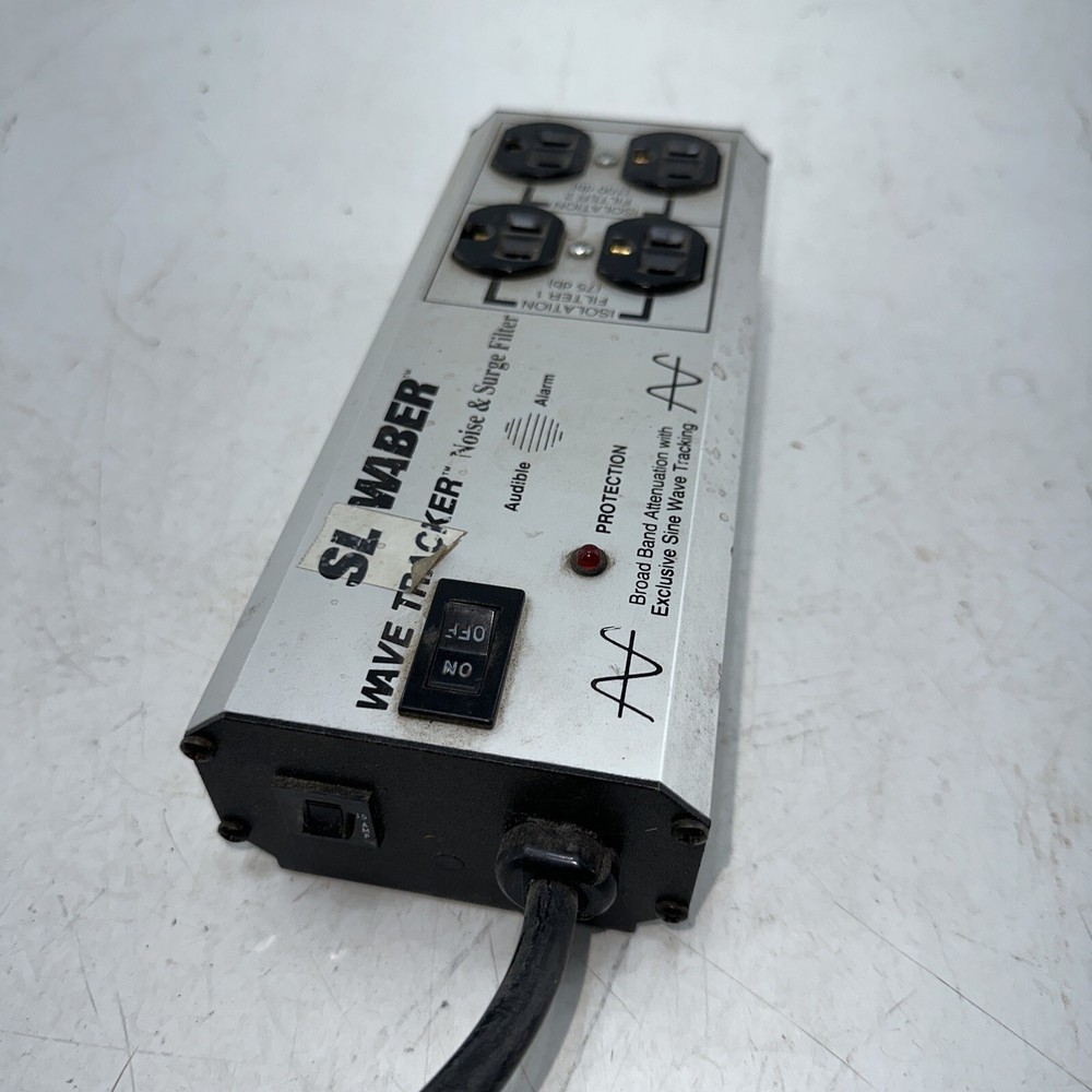 SL Waber Wave Tracker Noise & Surge Filter WT4 Untested