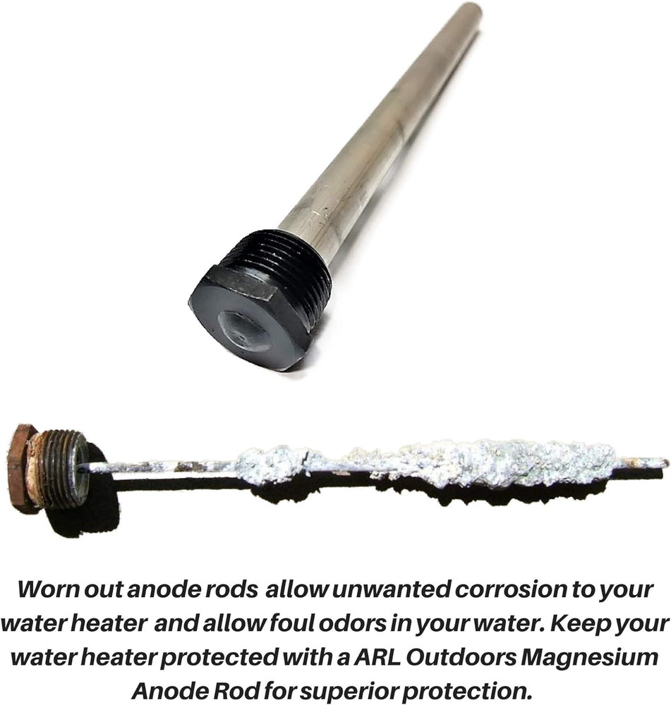 RV Anode Rod Magnesium Water Heater Tank Protection for Your Investment- 9.25’’